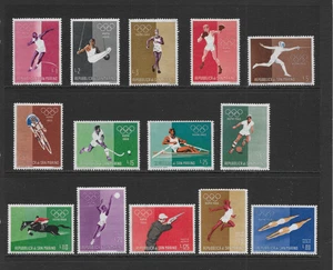 SAN MARINO SCOTT 456 - 465 MLH SET - 1960 ROME OLYMPICS - Picture 1 of 2