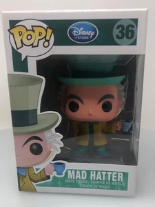 Funko POP! Figura Vinilo Disney Alicia en el País de las Maravillas Sombrerero Loco #36 CAJA DAÑADA - Imagen 1 de 14