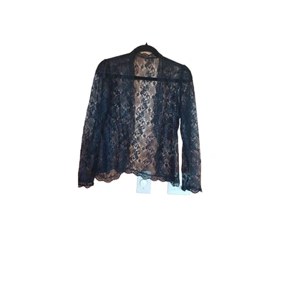Blazer de encaje negro transparente para mujer talla pequeña, caprichoso, vampiro gótico oscuro romántico Foto 1 de 2