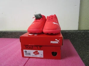 NEW! Puma Ultra 4.3 TT JR Soccer Sunblaze Red Soccer Shoes 106541-01 Size: 6C - Picture 1 of 9