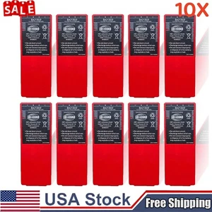 Confezione da 10 batterie BA213020 2x6V 2100mAh per batteria HBC Radiomatic BA213020 US. - Foto 1 di 9