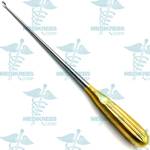 Spratt Brun Bone Curette Curved 26 cm Fig. 00 O.R Grade German Steel Instrument - Picture 1 of 1