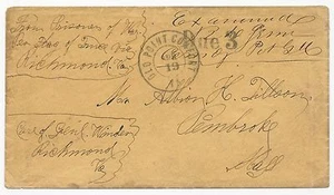 CSA Kriegsgefangenenabdeckung mit Zertifikat Süd-Nord-Richland Gefängnis für Massachusettes fällig 3 - Bild 1 von 3