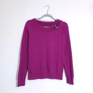 Ralph Lauren kleiner lila Pullover Damen Rundhals Pulli Sweater Baumwolle - Bild 1 von 15