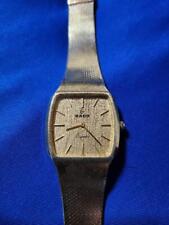 Rado Watch Men's Manual Silver 25mm Square Vintage Swiss Made