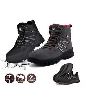SUADEX Herren Arbeitsschuhe Sicherheitsschuhe Stahlkappe Atmunsagtive Stiefel - Bild 1 von 37