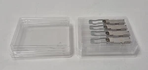 5 x PLATEAU QSFP + COUVERCLE POUR QUATRE QSFP. CONVIENT AUX SFPS CISCO/HP/JUNIPER/ARISTA. TVA INC - Photo 1/2