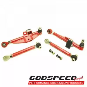 Godspeed AK-083 High Angle Tension Rods w/ Adjustable Front Lower Arms - Picture 1 of 4