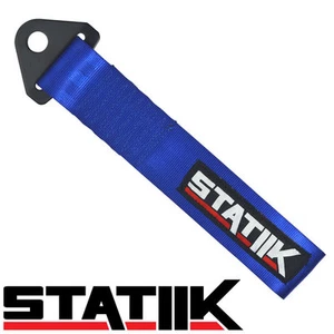 BLUE RACING UNIVERSAL TOW/TOWING STRAP RATED AT 10,000 LB FOR JDM/USDM/KDM - Picture 1 of 1