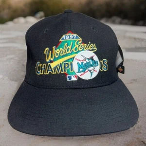 Florida Marlins 1997 Snapback MLB World Series Champions Clubhouse Cap Vintage - Picture 1 of 15