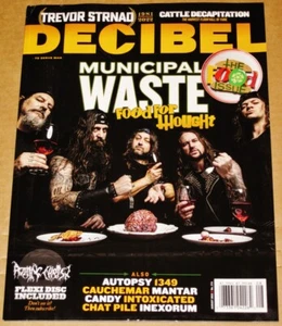 Decibel Magazin #214 August 2022 Siedlungsabfall, Autopsie, verrottender Christus FLEXI - Bild 1 von 2