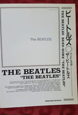 The Beatles White Album band score japan guitar Tab like new crisp and clean