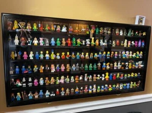 180 Display Case For Small Lego Mini Figures Figurines Minifigures Cabinet Wall - Picture 1 of 6