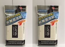 2 x Gatsby Powdered Oil Clear Paper Matte Finish, super absorbent 70 sheets