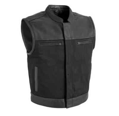 LOWRIDER - 男式摩托车背心 FIM650TWILL 尺码 3XL — 第 1/4 张图片