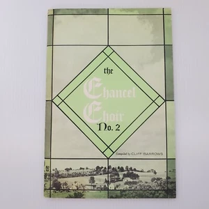 The Chancel Choir Number 2 Cliff Barrows Sheet Music Book Vintage Paperback 1961 - Picture 1 of 20