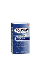 Super Polystrip Zahnersatz Klebepulver 1,6 Unzen von Super Polystrip. Exp: 31.10.2026 - Bild 1 von 1