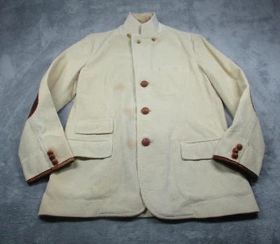 De Colección Polo Deportivo Ralph Lauren Deportivas Mujer Grande Pana Chaqueta Cuero Codo RARO Foto 1 de 4