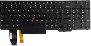 US Keyboard for Lenovo Thinkpad E580 E585 L580 E590 E595 L590 T590 P52 P72 P53 P - Afbeelding 1 van 2