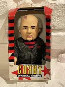 Vintage Gorby Doll To America w/ Love 10" Figure 1990 Figurine New in Box - Picture 1 of 24