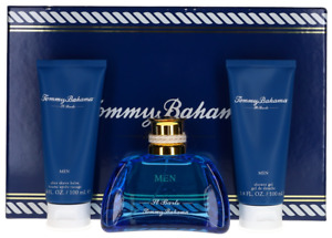 St.Barts By Tommy Bahama For Men Set: EDC+ASB+SG (3.4+3.4+3.4)oz New