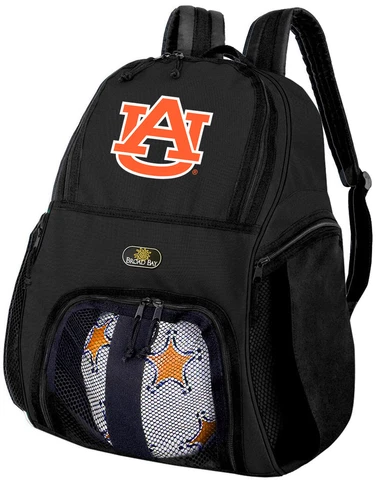 Auburn Tigers Soccer Backpack Auburn University Volleyball Bag SIDE SHOE POCKETS Cover