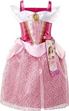 DISNEY PRINCESS Aurora Dress Costume, Sing & Shimmer Musical Sparkling... 