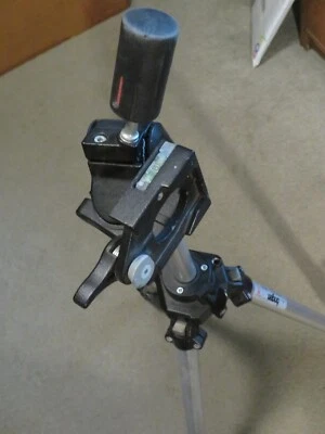 Bogen / Manfrotto 3021 Tripod Legs & Head adjustable photography see pics - Image 1 of 4