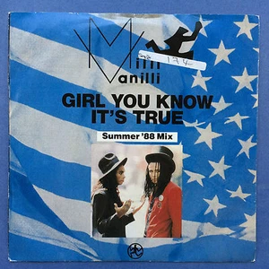Milli Vanilli - Girl You Know It's True - Summer 88 Mix - Chrysalis COOL-170 Ex+ - Picture 1 of 3
