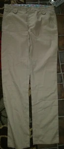 1 new pair Genuine School Uniform khaki pants girls 18.5 18 1/2 nwt skinny pant - Picture 1 of 7