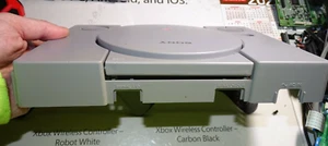 Funda superior Sony PS1 SCPH-9001 SOLAMENTE - SIN puerto trasero - solo OK - Desvanecimiento/oscurecimiento - LEER TODO - Imagen 1 de 10