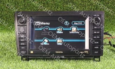 Unidad de visualización de navegación JBL 86120-0C230 ID E7013 OEM Toyota SEQUOIA 2007-2009 Foto 1 de 4