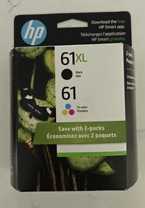 2er-Pack Original HP 61XL schwarz & 61 TriColor Tinte DESKJET NEU VERSIEGELTE VERPACKUNG Okt 2025 - Bild 1 von 5