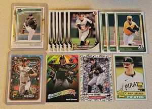 Paul Skenes 2024 2025 Topps Panini Insert & Base RC (14-Card) LOT - Pirates 🔥 - Picture 1 of 1