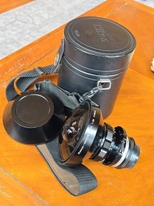 Nikon 8mm f2.8 Ai Fisheye-Nikkor MF Lens +Case f/Film & Digital SLR Minty LOOK! - Picture 1 of 16