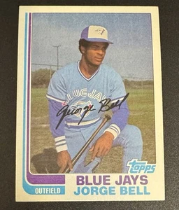 Jorge Bell 1982 Topps ROOKIE #254 - Toronto Blue Jays - Picture 1 of 2