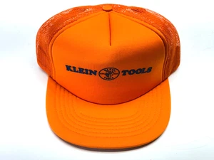 Klein Tools Mütze Cap Snapback orange schwarz Trucker Vintage 90er elektrisch - Bild 1 von 5
