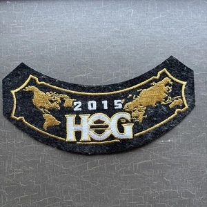 2015 HOG Membership Rocker Patch Harley Davidson Owners Group HD - Picture 1 of 3