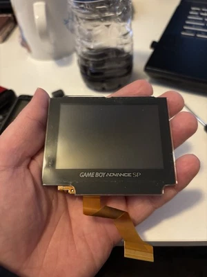 OEM Nintendo Game Boy Advance SP AGS-101 LCD Display Screen Bright Tested Works - Image 1 of 3