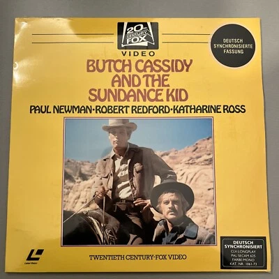 Laserdisc Butch Cassidy and Sundance Kid Pal deutsch OVP NEU - Bild 1 von 2