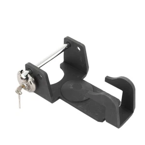 Gooseneck Trailer Hitch Lock w/ key lock Fit RVs Heavy Trailers Livestock Hauler - Picture 1 of 12