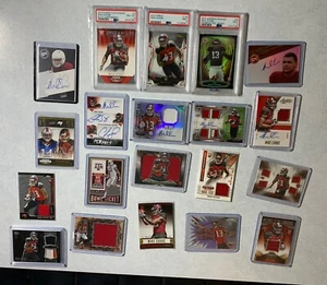 2014🔥 Mike Evans 20 Card SUPER LOT 6 Rookie Autos! PSA 9 RC, /99 RPA Contenders - Picture 1 of 18