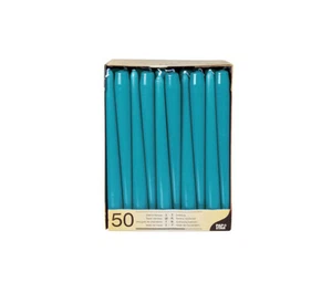 50 Spitzkerzen Ø 2,2cm 25cm Leuchterkerzen Tafelkezen Tischkerzen Stabkerzen uni - Bild 1 von 33