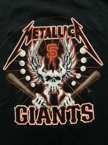 San Francisco Giants Metallica T Shirt Never Worn tshirt gift Unisex Cover