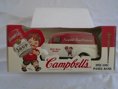 ERTL COLLECTIBLES 1951 GMC PANEL BANK CAMPBELL'S SOUP COMPANY - Image 1 of 4