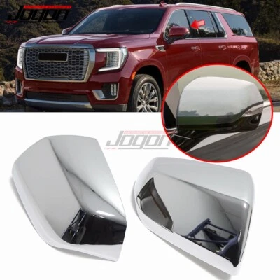 For GMC YUKON XL 2021 2022 2023 Side Exterior Rearview Side Mirror Caps Cover - Image 1 of 4