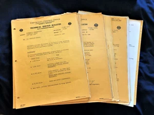 1958-1959 Chevrolet Technical Service Bulletins - Bild 1 von 3
