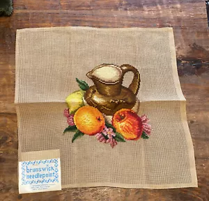 Jarra de frutas vintage con aguja preelaborada Brunswick cocina de otoño - Imagen 1 de 6