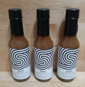 3CT: FUEGO SPICE: SEGA ORGANIC HOT SAUCE Rauchig spritzige Zwiebel Ananas AUTO. REAPER - Bild 1 von 3