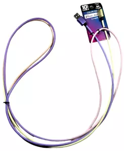 Cable de carga de desvanecimiento de color de carga rápida de 10 pies para iPhone / iPad / iPod - Imagen 1 de 4
